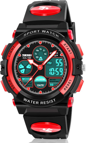 ATIMO LED Multi Function Waterproof Watch for Kids - Kids Gifts